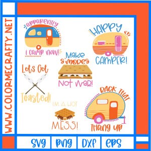 Camping Bundle SVG