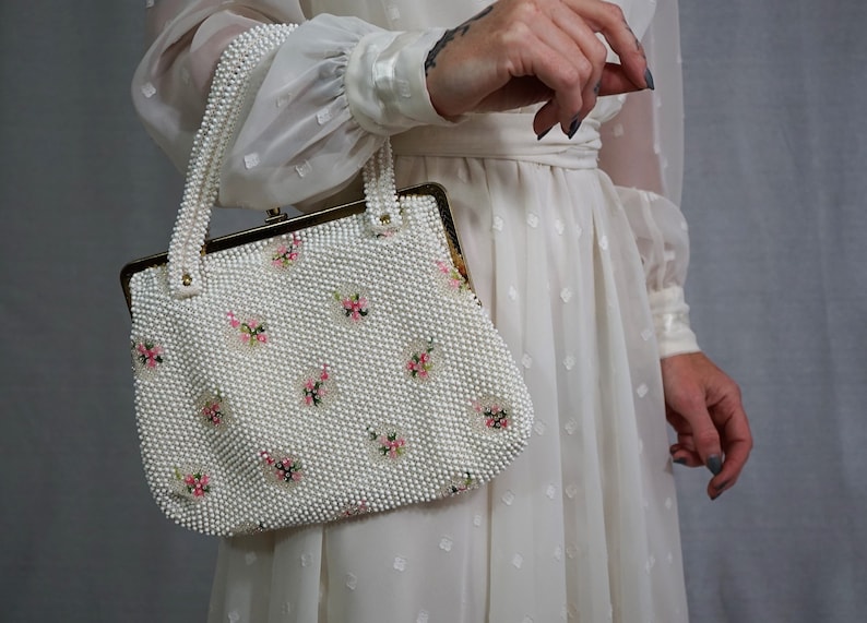 Vintage 1950/'s beaded purse