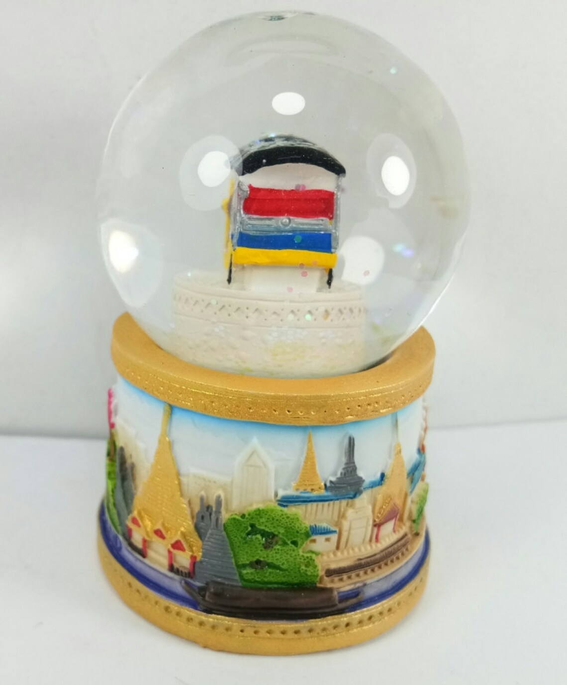 Snow Water Globe Snow dome Glass Resin Miniature Figurine | Etsy