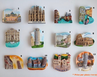 Italy Landmark Souvenir Magnet Collection Gift for Refrigerator #1