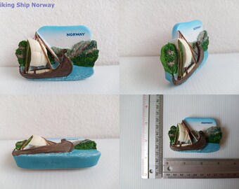 Landmark Souvenir Magnet: Canada, New Zealand, Greece, Norway #1