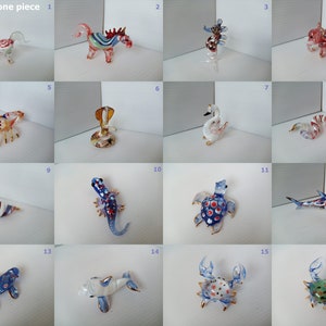 Glass Figurine No.34-1  Perfect Gift and Collectible for Animal Lovers