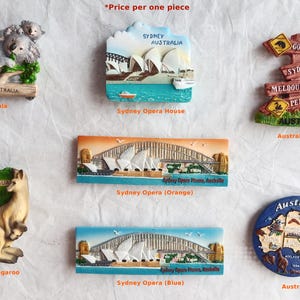 Australia Landmark Souvenir Magnet Collection Gift for Refrigerator