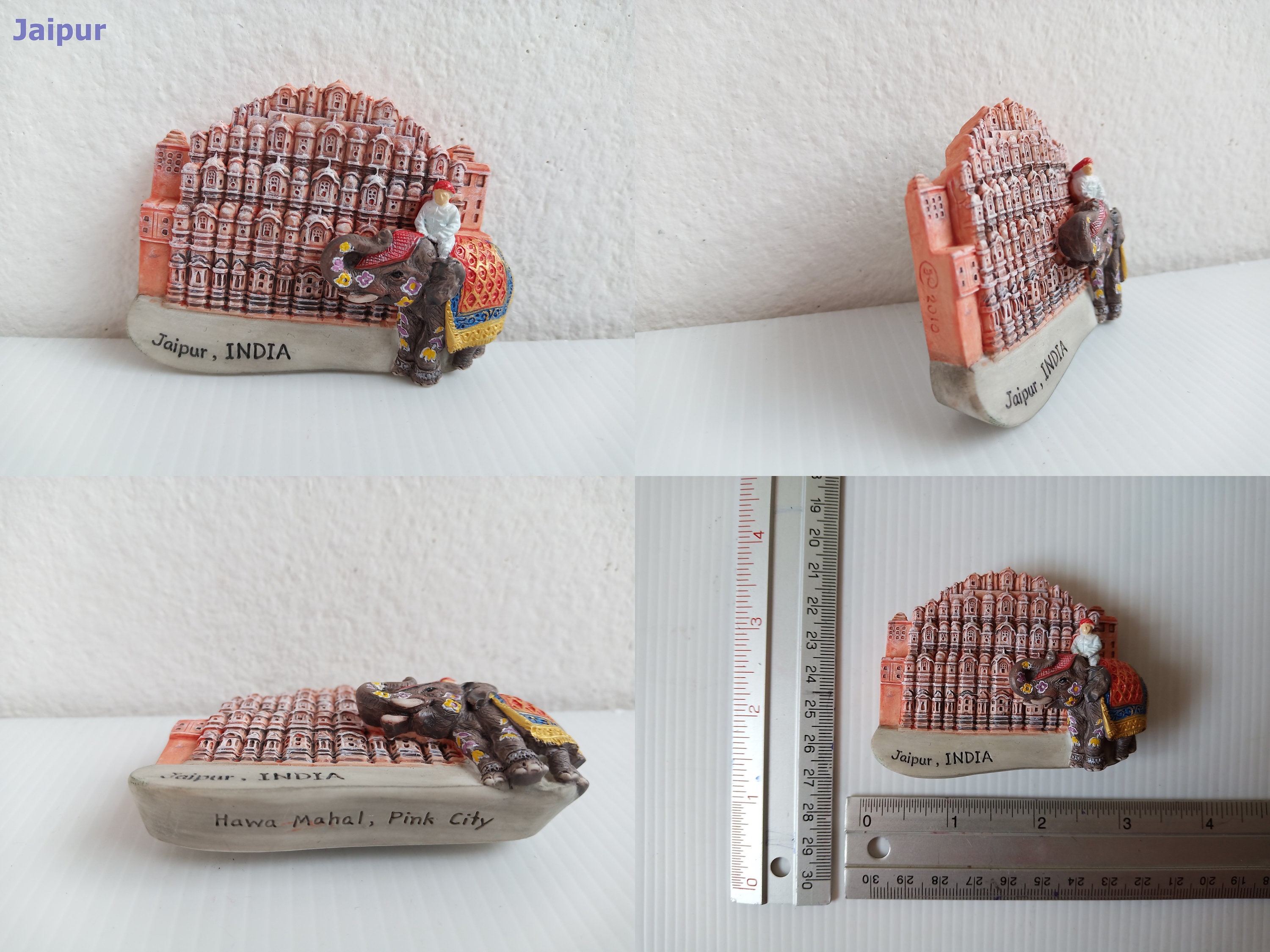 India 3D Souvenir Fridge Magnet Gift,Handmade Home