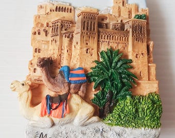 Morocco Landmark Souvenir Magnet Collection Gift for Refrigerator