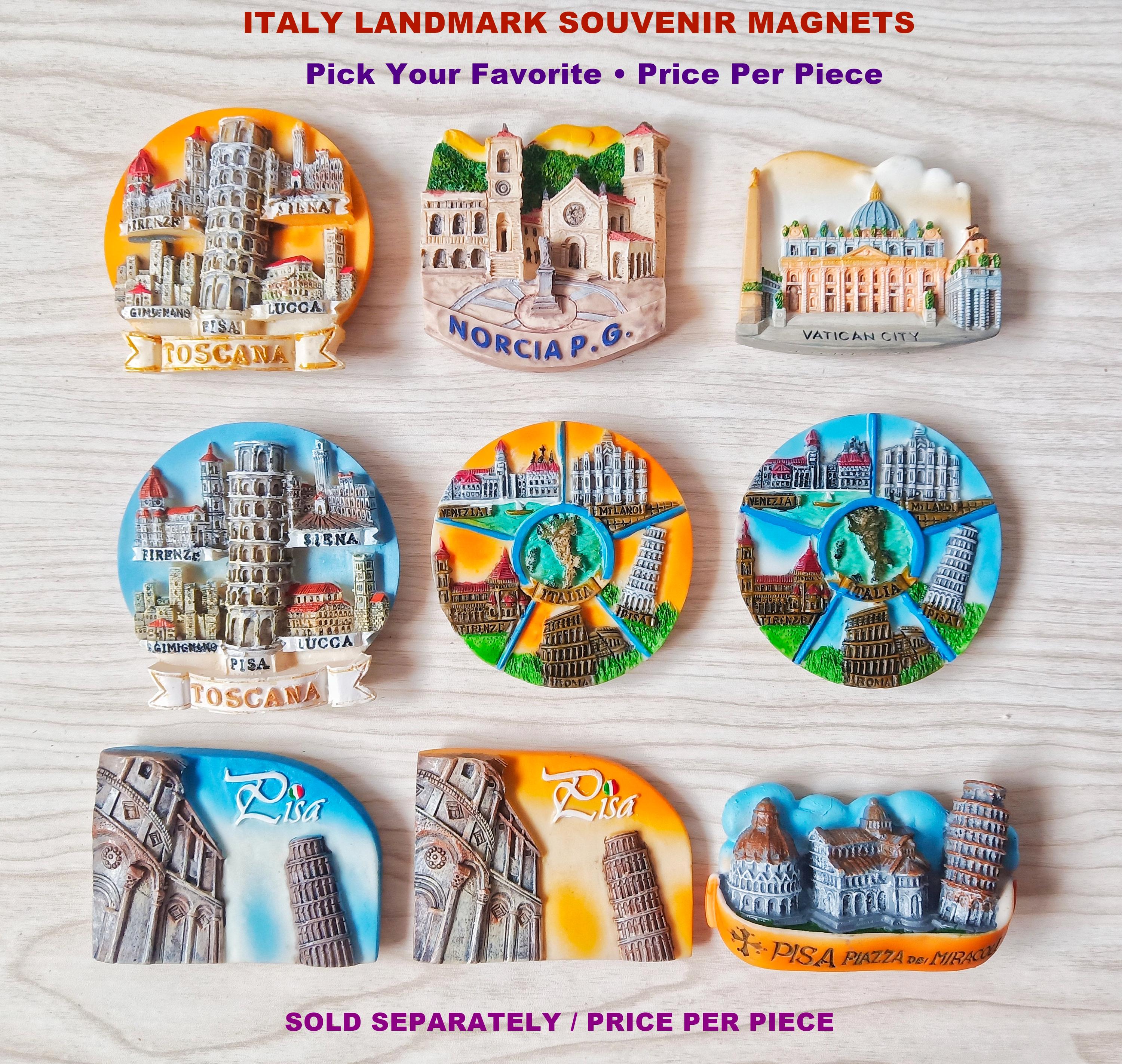 Italy Landmark Souvenir Magnet Collection Gift for Refrigerator #2
