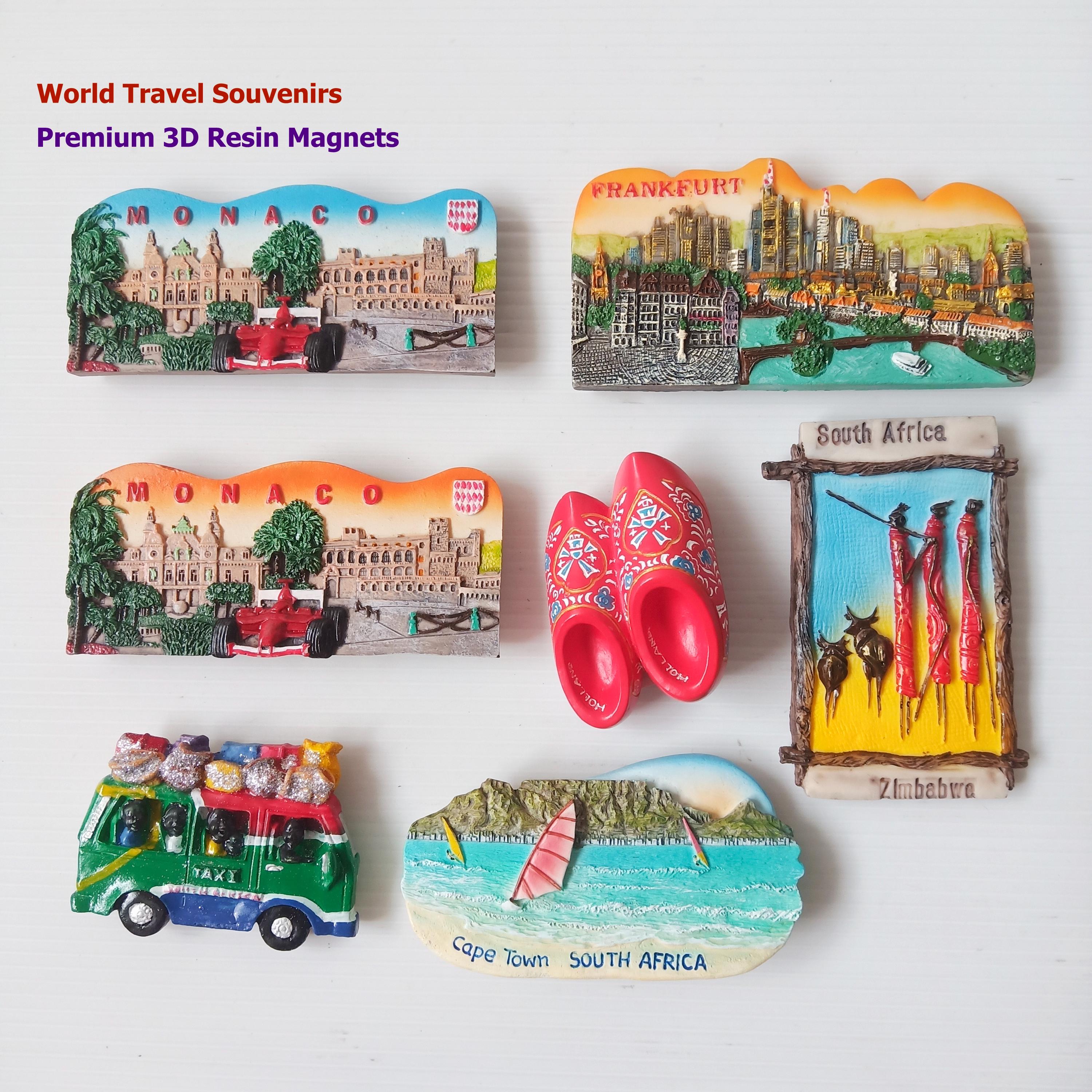 Landmark Souvenir Magnet: Travel Refrigerator Magnet Collection #2