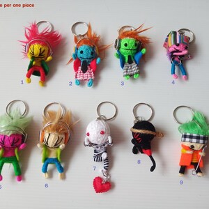 Voodoo Schlüsselanhänger – handgefertigt mit viel Liebe für Taschen und Schlüssel #6