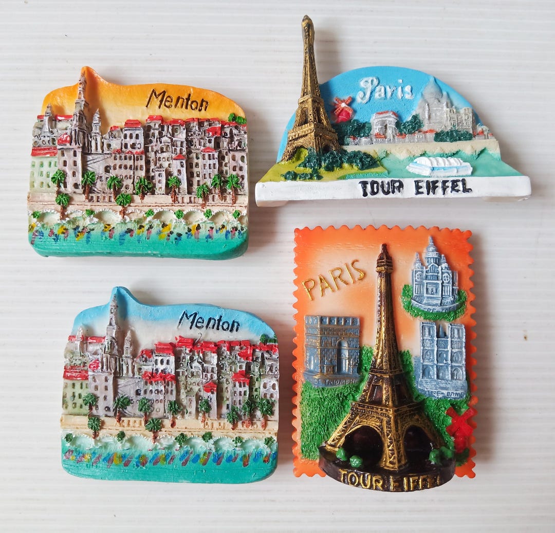 Magnete Frigorifero 3D Provenza Francia, Souvenir Da Viaggio In Resina Fatta A Mano, Decorazione Casa 6,5x6 Cm