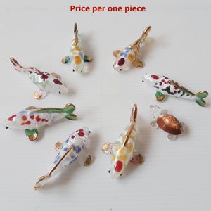 Blown Glass Animal Figurine: Collectible Art Glass No.13-1