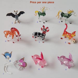 Glass Figurine No.18-1 - Perfect Gift and Collectible for Animal Lovers