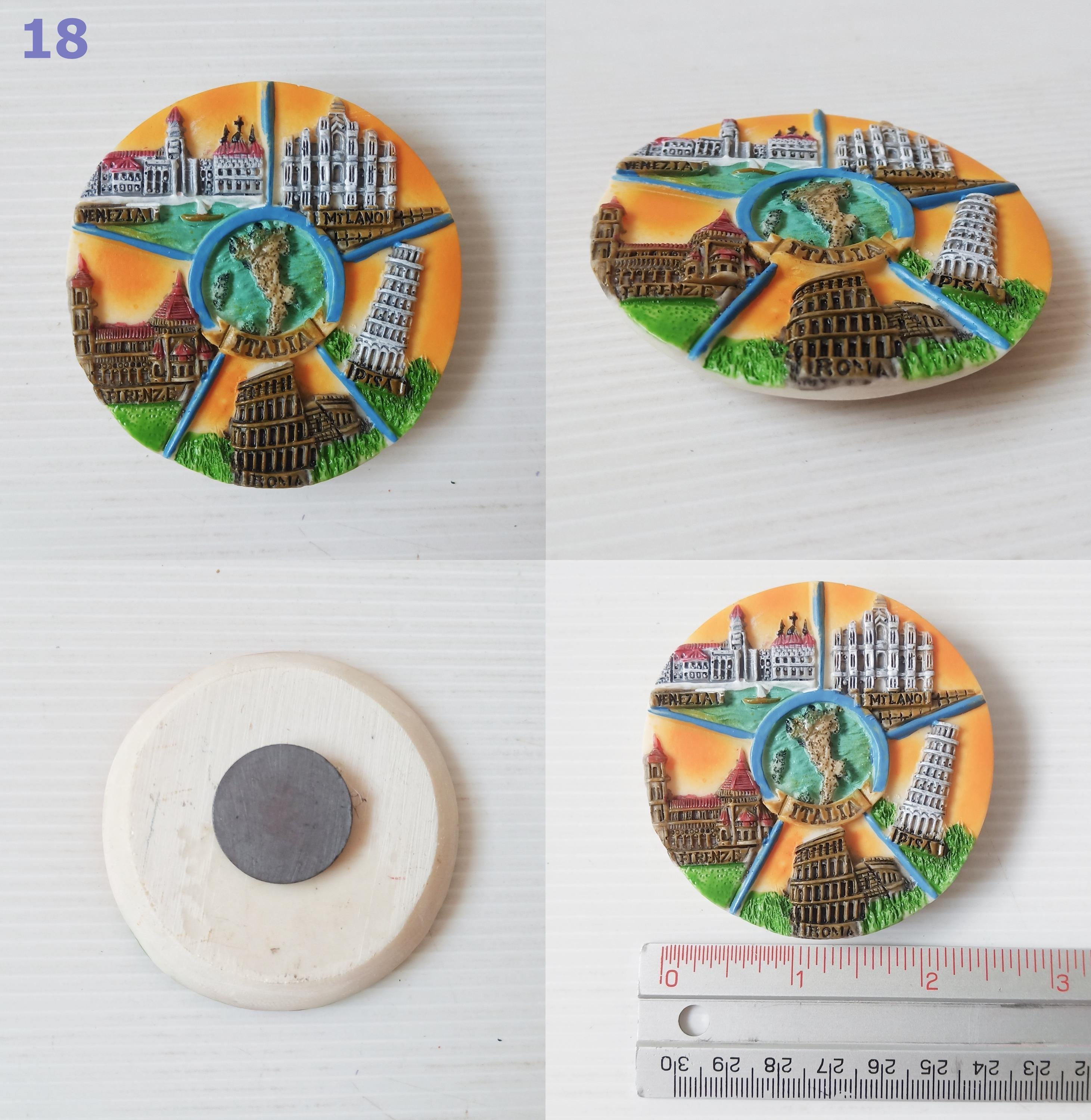 Italy Landmark Souvenir Magnet Collection Gift for Refrigerator #2