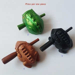 Nature&#39;s Melody: Wooden Frog Sculptures with Authentic Croaking #2