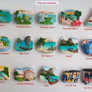 Perfect gift for travelers to Thailand, magnet model for their Refrigerator #1-1