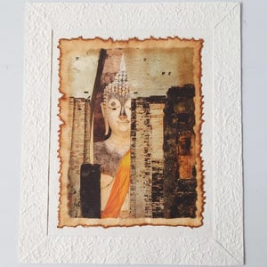 Traditional Thai Art Buddha Garuda Fish Dragon Thai Fight Collectibles ...