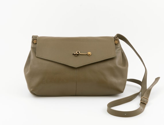 olive green messenger bag