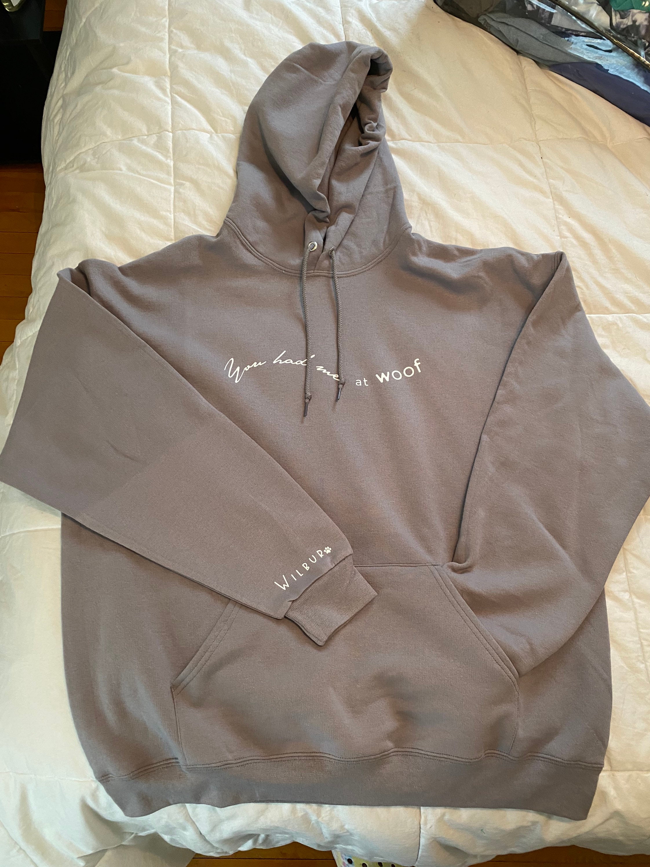 You Had Me at Woof Hoodie Personalized 