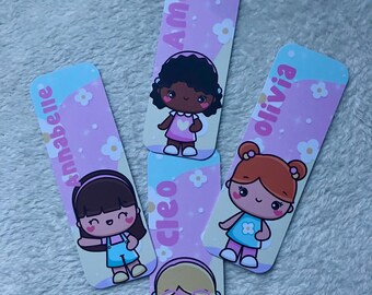 Super cute Personalised Bookmarks. Page Marker. Bookmarks for kids. Gift for Book lovers. Handmade Bookmark. Bookmark gift