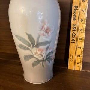 Danish Vase Bing and Grondahl, Flowers