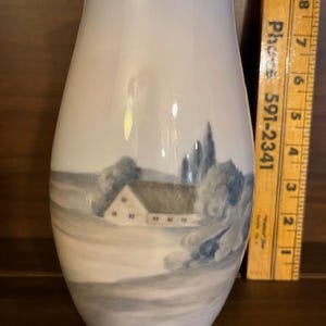 Bing and Grondahl Vase 7 inches tall
