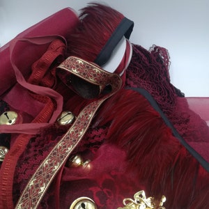 Creativiteit pack Burgundy Vintage kant trim linten charmes kwasten Mixed media Creatie bundel Party decor junk Journal Art Verfraaiing