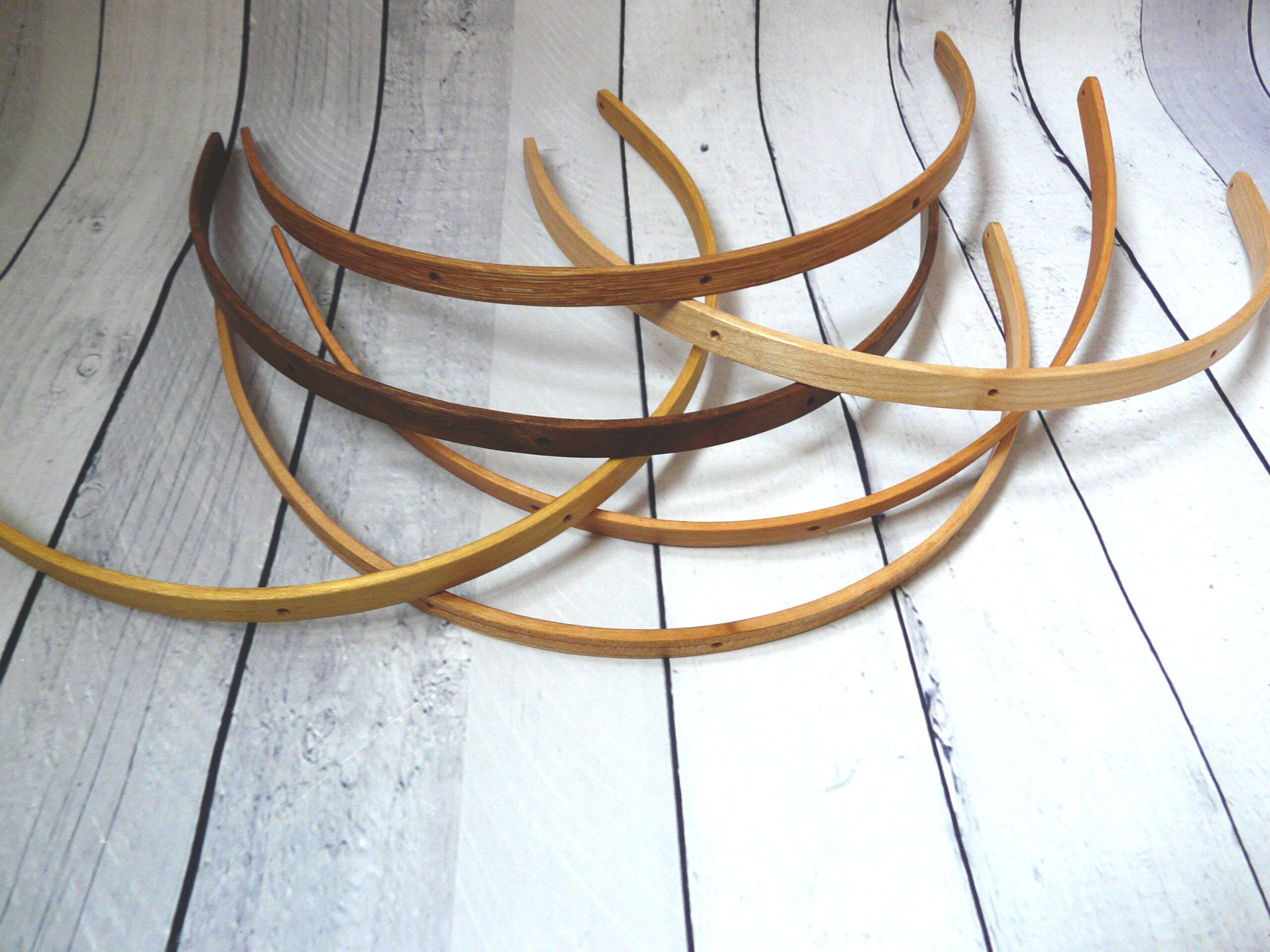 Wooden Mobile Hanger Nursery Oak Decor Mobile Crib Base DIY Etsy