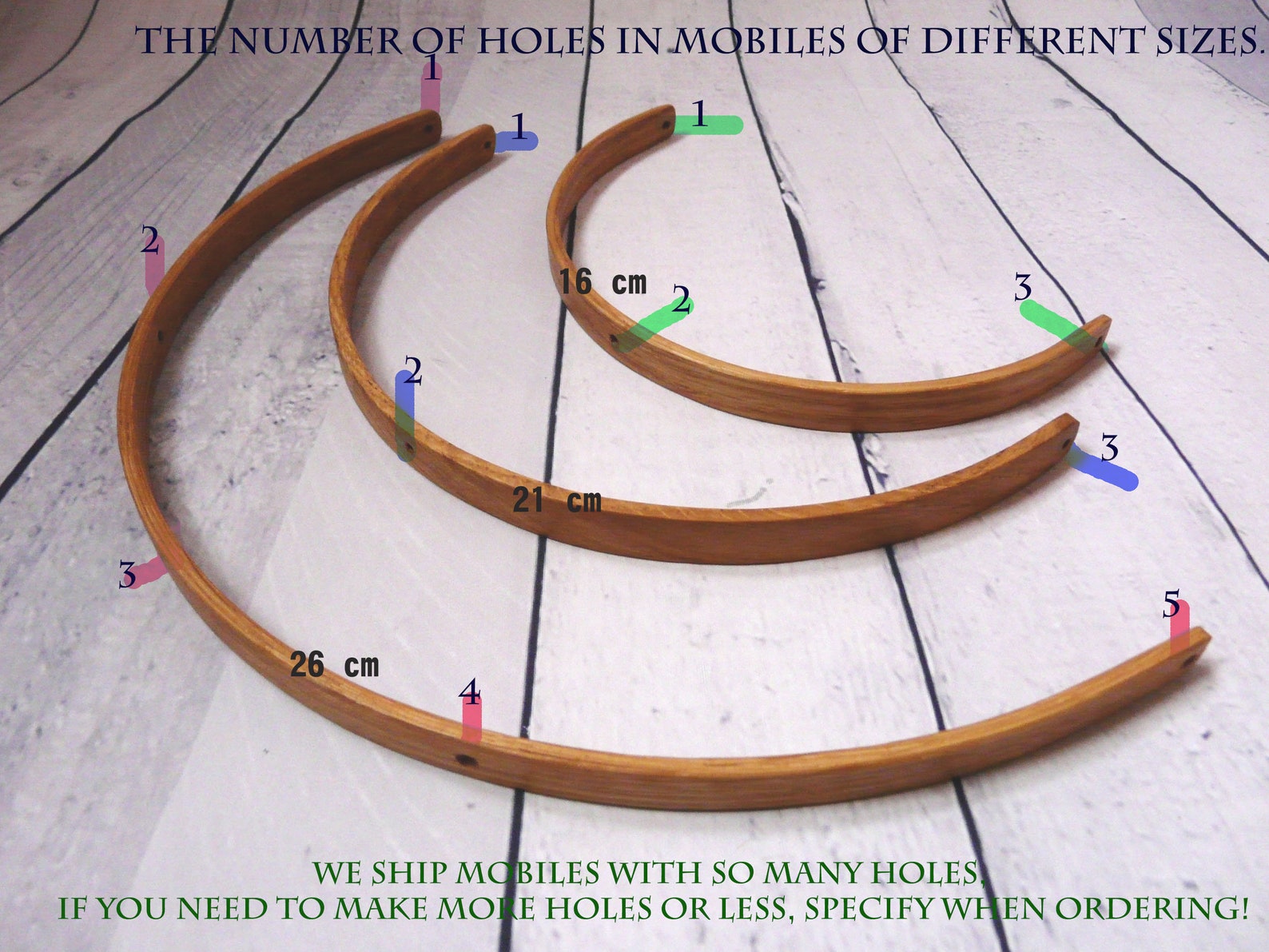 White Wooden mobile hanger nursery decor mobile holder crib Etsy