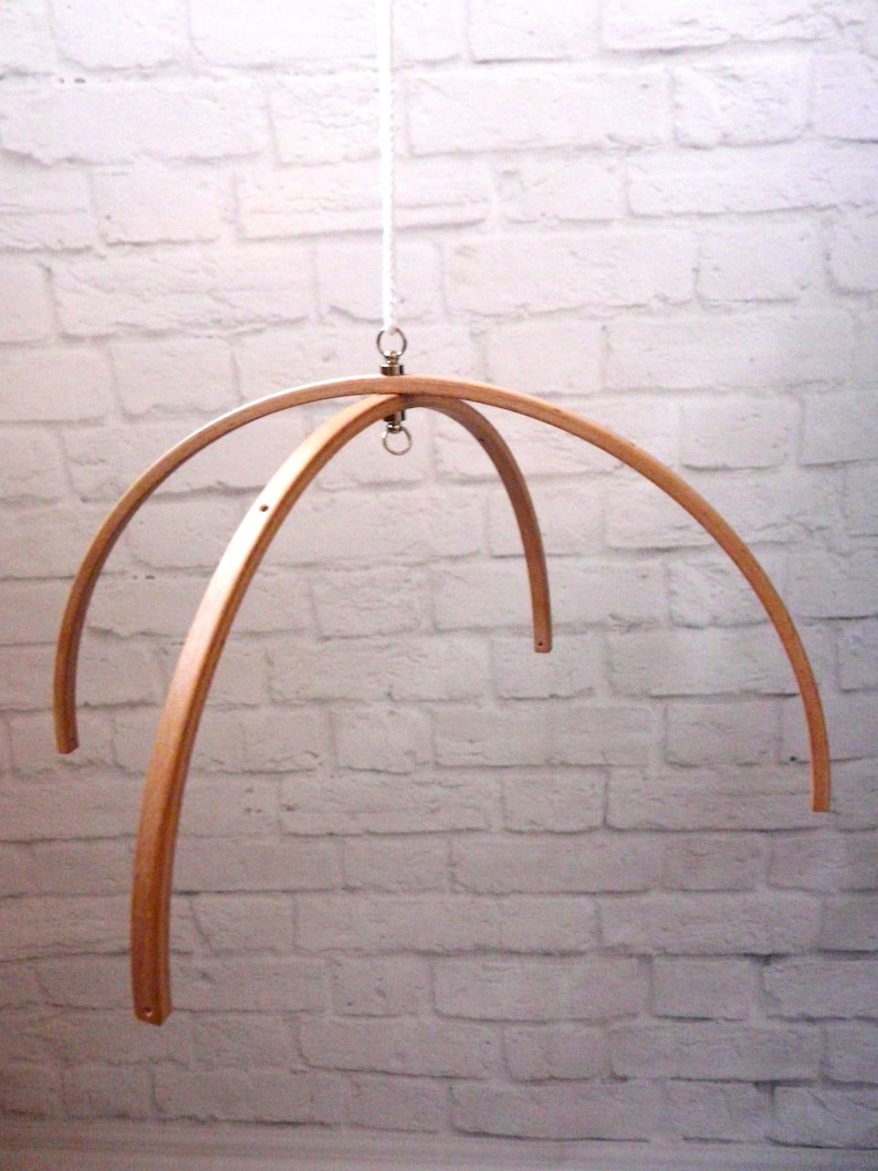 Base Arcs Wooden Mobile Hanger Mobile Frame Mobile Nursery Etsy