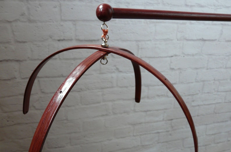 Black Cherry Wooden Baby Mobile Cot Mobile Hanger Nursery Etsy