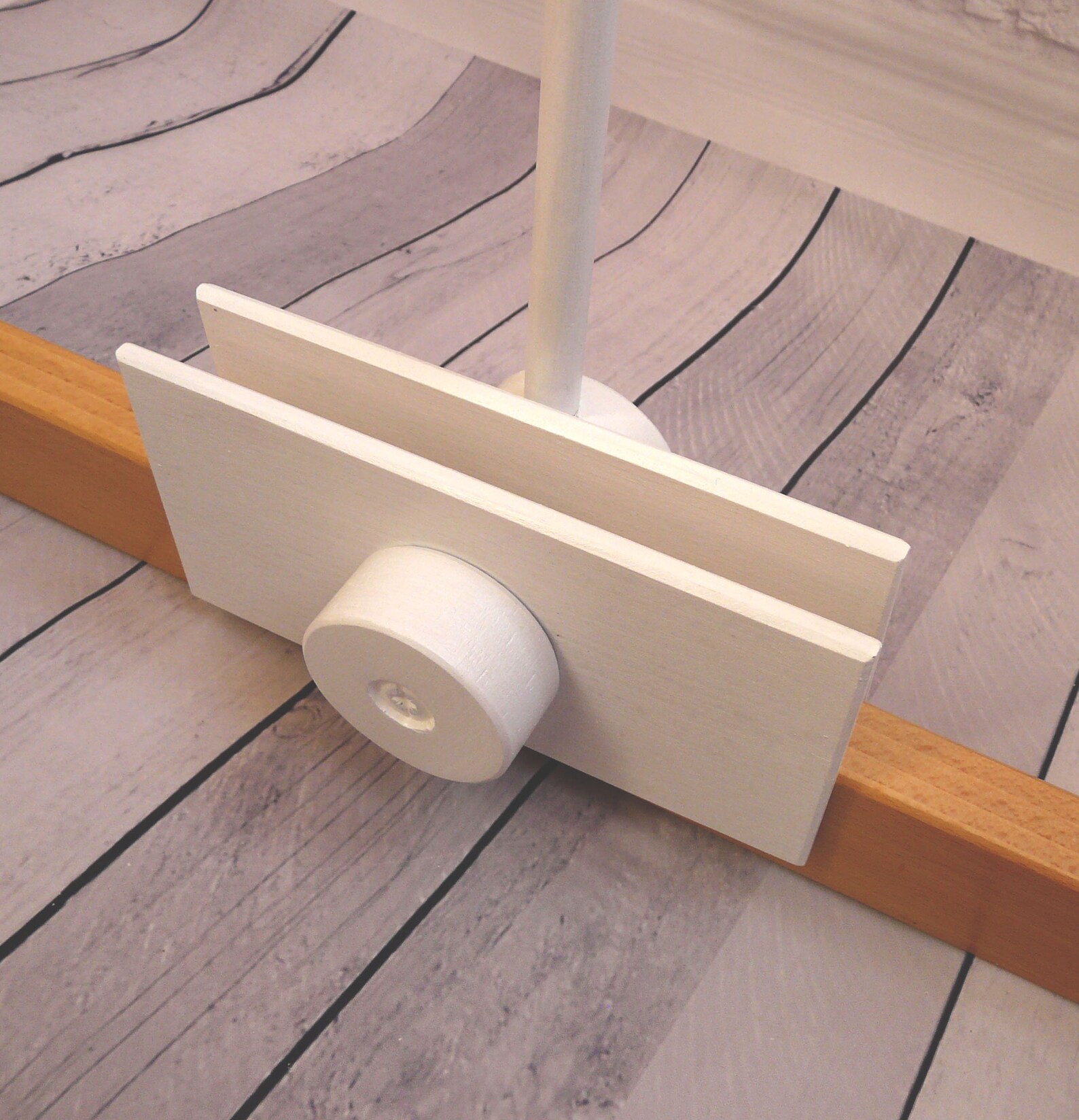 White Cot mobile arm Wooden attachment arm mobile hanger Etsy