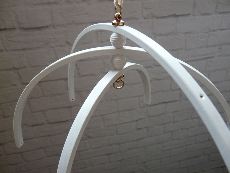 Arcs Wooden mobile hanger mobile frame mobile nursery Etsy