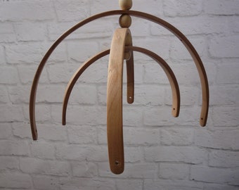 Alder arcs Wooden baby mobile hanger nursery decor crib base DIY Natural Wooden Mobile Hanger Baby Kit Frame gift for baby