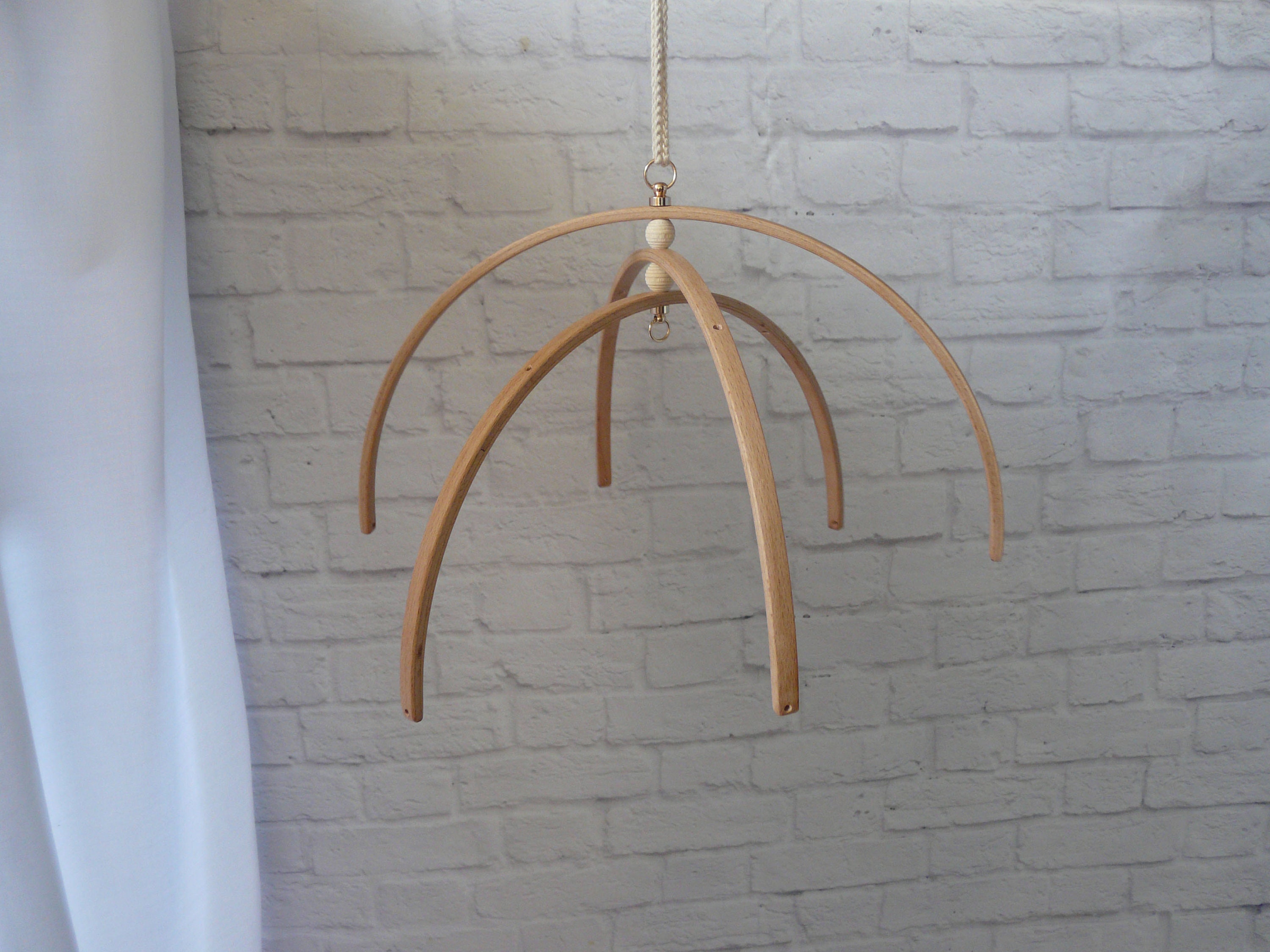 Arcs Wooden mobile hanger mobile frame mobile nursery Etsy