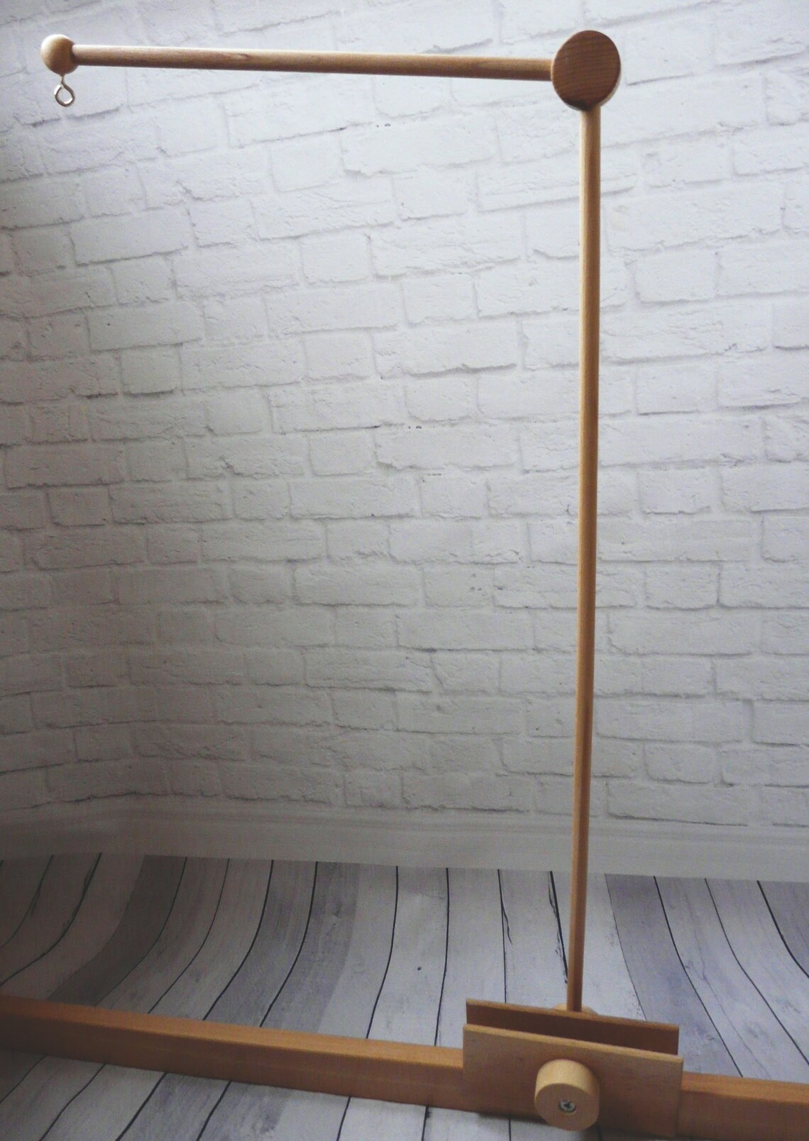 Cot mobile arm Wooden attachment arm mobile hanger decor Etsy