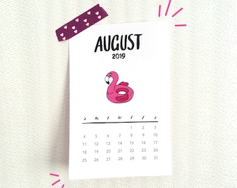 small wall calendar etsy