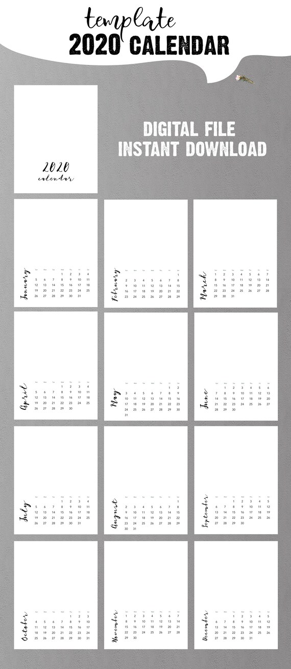 Blank Calendar Template Free Printable Blank Calendars By