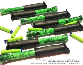 nerf m-cab evo flywheel blaster half dart