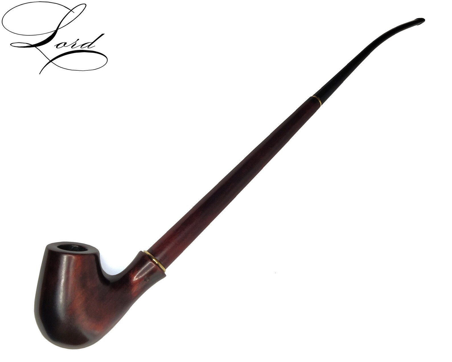 Wooden Tobacco Smoking pipe 33cm Wood pipes Long Stem Handmade Etsy