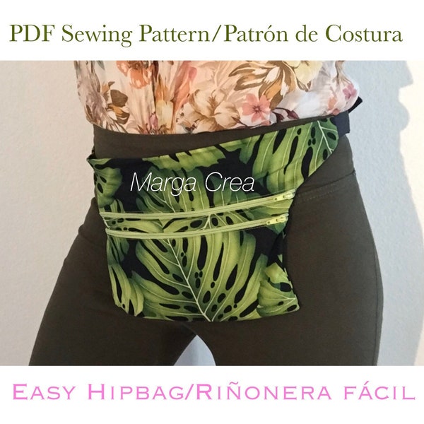 Hipbag Sewing Pattern. DIY