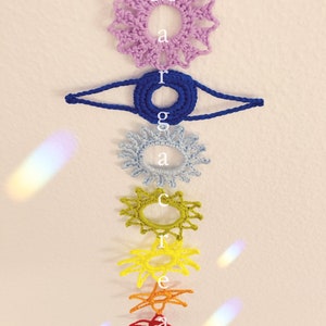 Large Chakras PDF crochet pattern