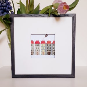 New home gift, Moving into a new home, Framed new home picture, Home sweet home, Family gift, Home pebble, Houses frame, New family present