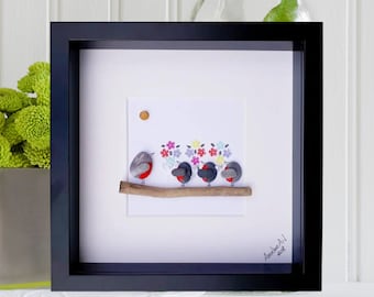 Teacher's Day gift, Teacher present, Thank you teacher pebble picture gift, End of school, Present for teacher, Graduation gift, Class gift