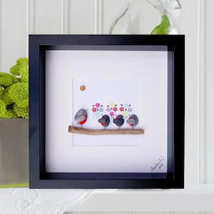 Teacher's Day gift, Teacher present, Thank you teacher pebble picture gift, End of school, Present for teacher, Graduation gift, Class gift