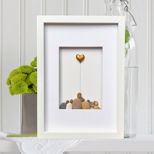 Bronze anniversary family gift, 8th and 19th anniversary family picture, Bronze wedding anniversary, Family of six, Family keepsake with dog