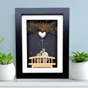 70th anniversary picture by night, Platinum anniversary gift, Platinum wedding anniversary 70th, Couple 70th anniversary gift platinum heart