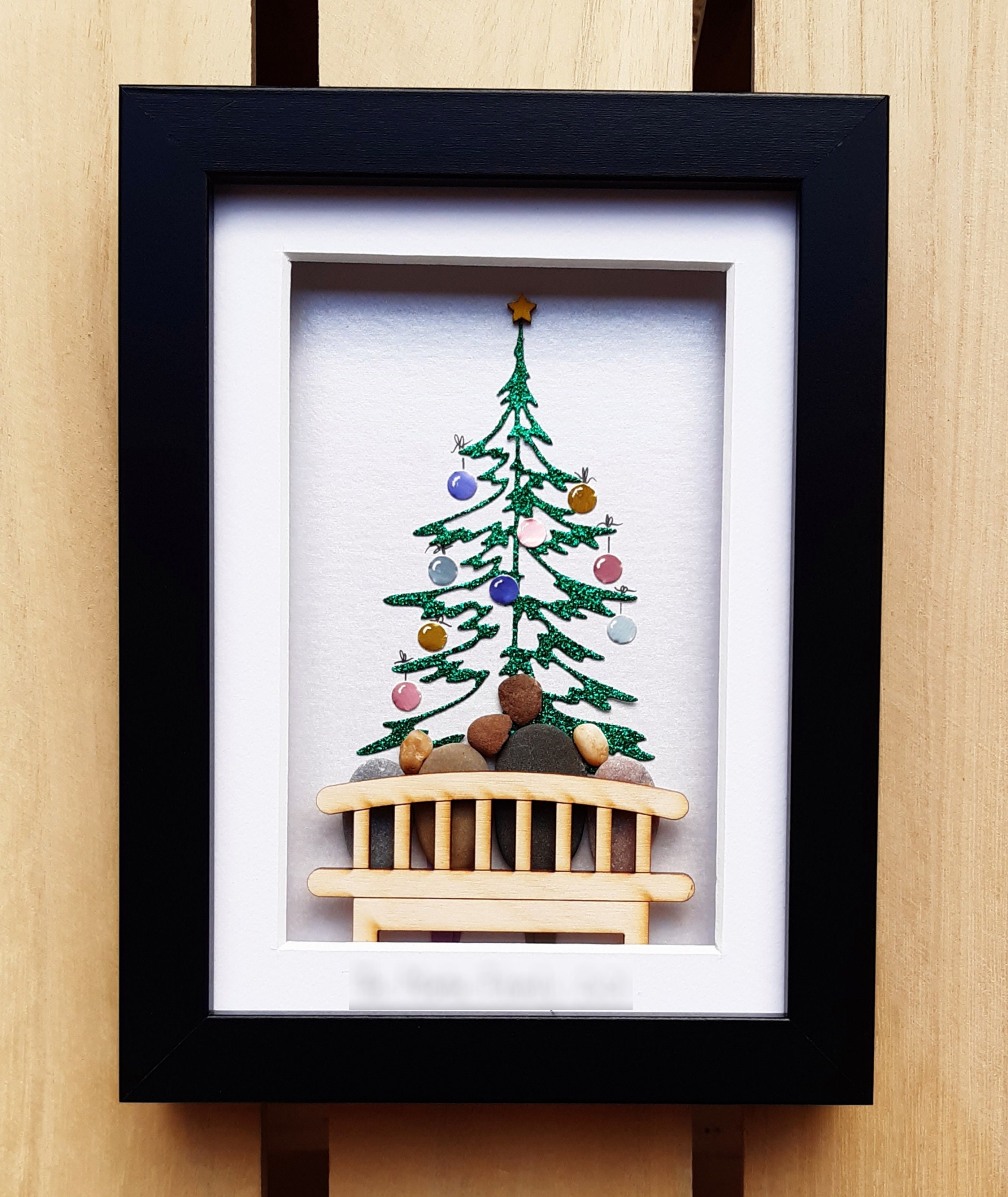 Family of 4 Christmas Picture Christmas Gift for a Family - Etsy UK