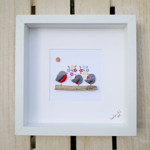 Teacher's Day gift, Teacher present, Thank you teacher pebble picture gift, End of school, Present for teacher, Graduation gift, Class gift image 4