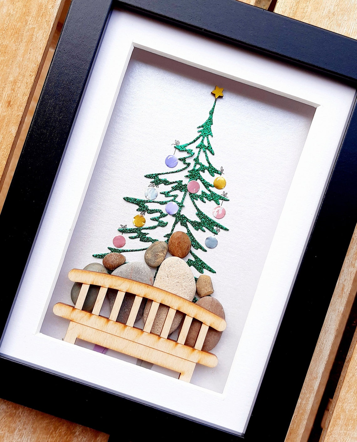 Family of 4 Christmas Picture Christmas Gift for a Family - Etsy UK