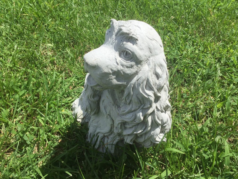 concrete cocker spaniel