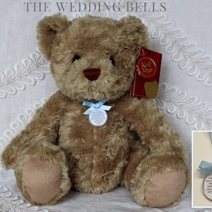 Pageboy Usher Ring bearer &#39;Sherwood&#39; Teddy Bear with Something Old Charm